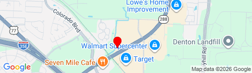 Map thumbnail of 1800 South Loop 288, Suite370 Denton, TX 76205